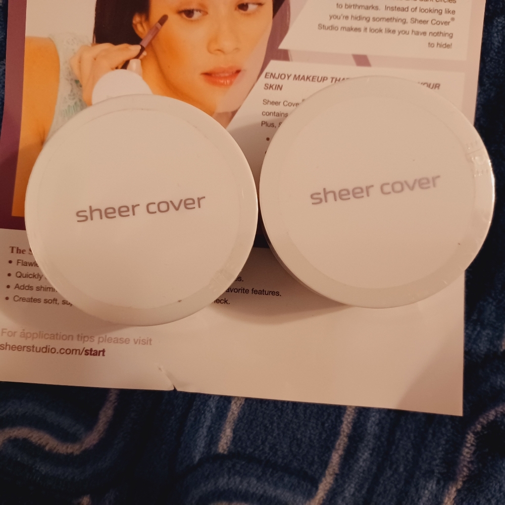 2 Sheer COVER LOOSE POWDER 20.00 For Both
